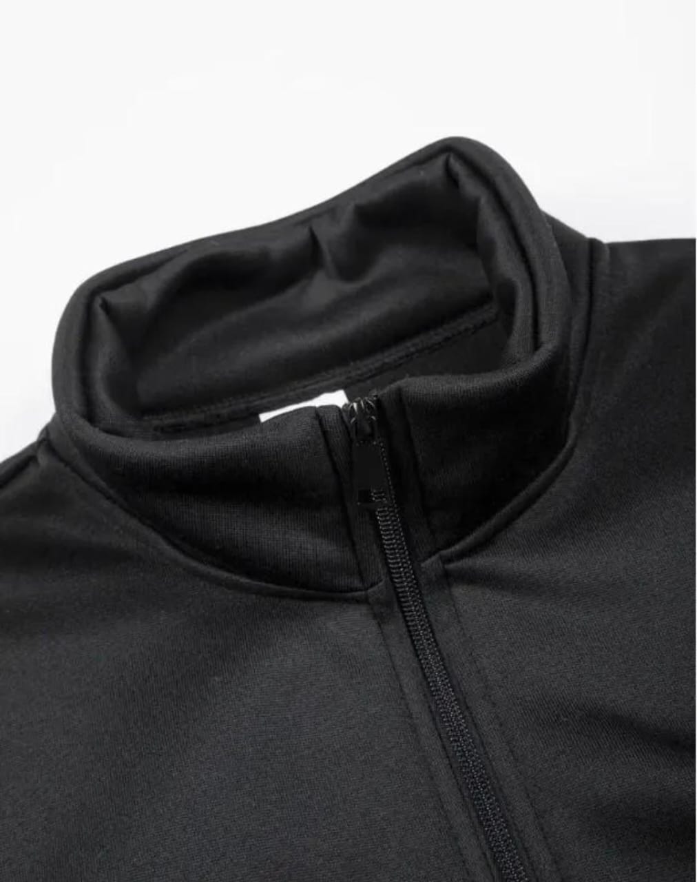 2 pcs plain zipper track suit
