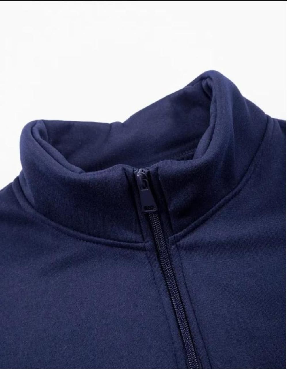 2 pcs plain zipper track suit