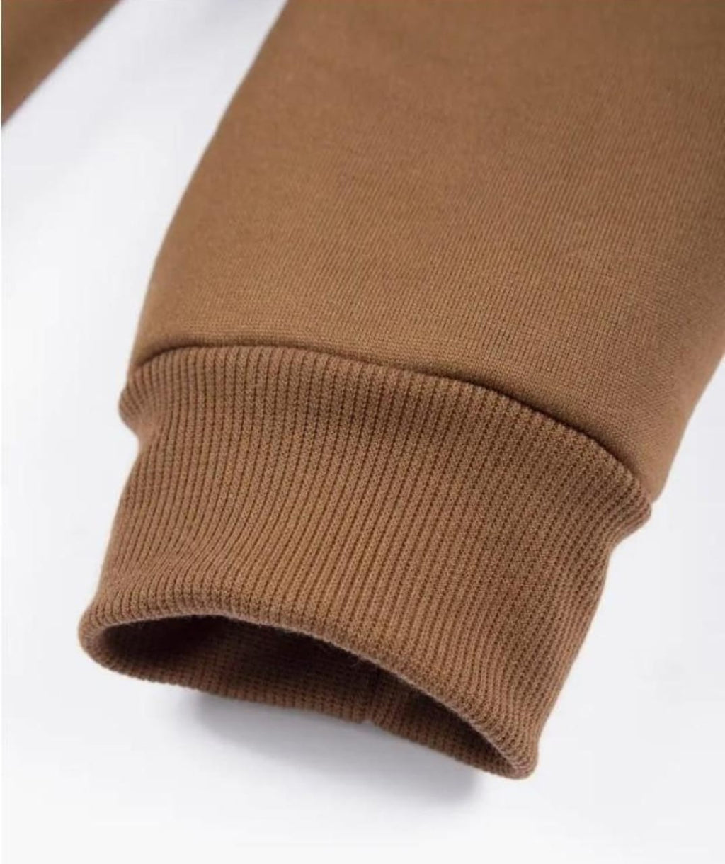 2 pcs plain zipper track suit